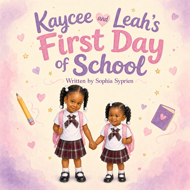 Kaycee and Leah's First Day of School - eBook