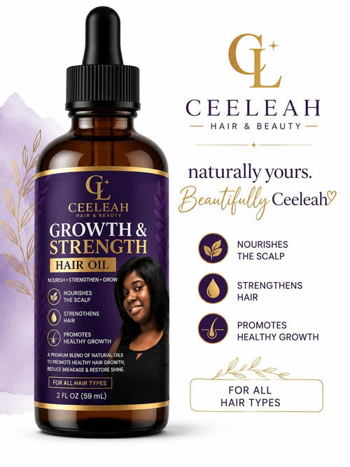 Ceeleah Growth and strength Hair oil (2oz)
