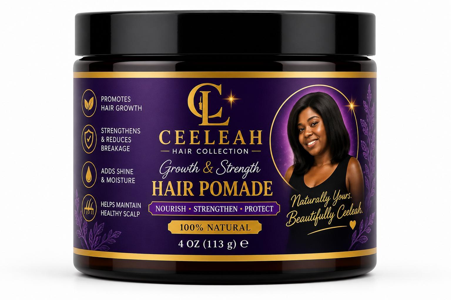 Ceeleah Growth and strength pomade (4oz)